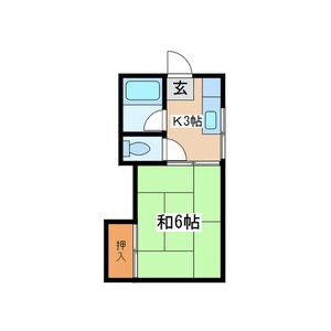 コーポオカベＡ 間取り