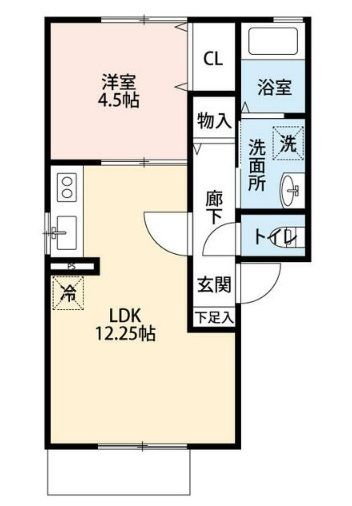 ペルソナ 201号室 間取り
