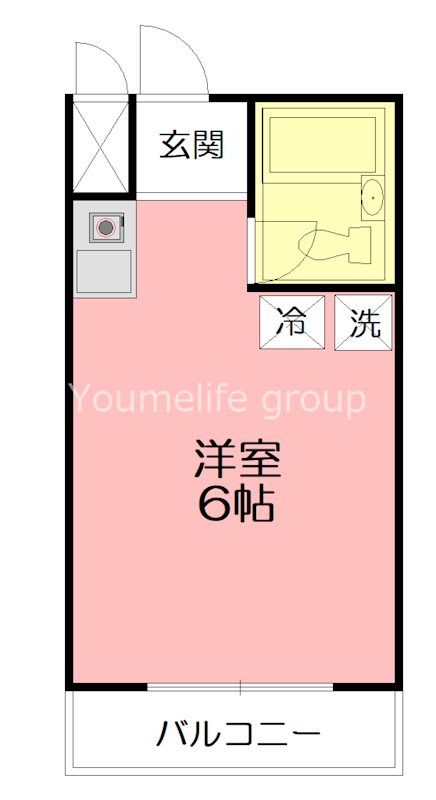 おおぞらビル 201号室 間取り