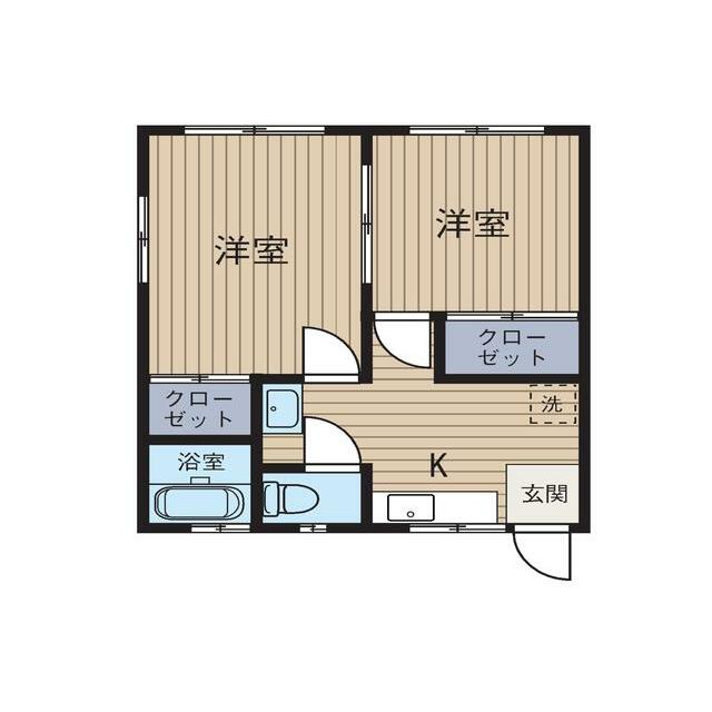 沢田アパート 間取り