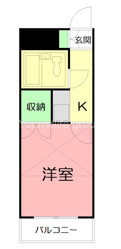 ファーストパレス 106号室 間取り