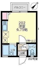 プラスワンヒルズⅡ 202号室 間取り