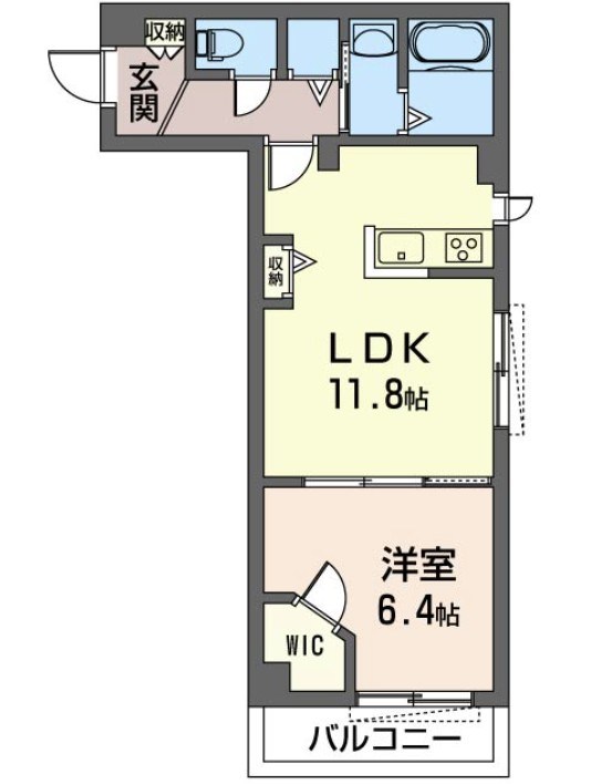 Ｇｒａｎ　Ｌａ　ｖｉｅ　ｂｅｌｌｅ 間取り