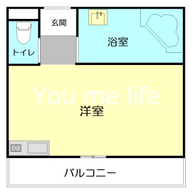 Art Hills 103号室 間取り
