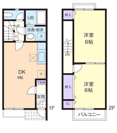 HARBEST・QUALL 103号室 間取り