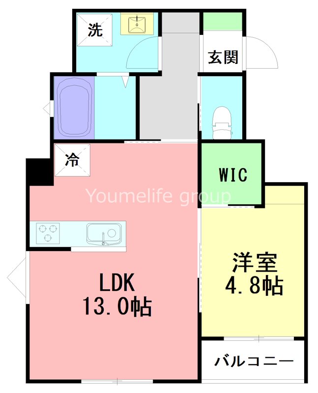 ＳＯＲＡ 301号室 間取り