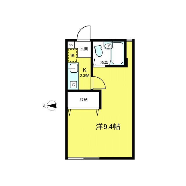 第一浜美ハイツ 間取り図