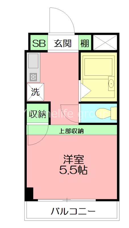 パークサイドビュー戸塚 301号室 間取り