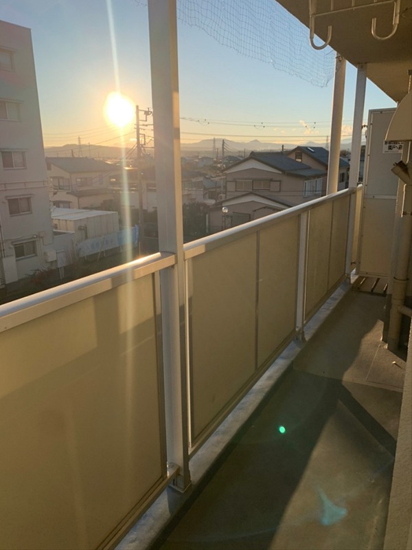 ビレッジハウス下島第二１号棟 ベランダ