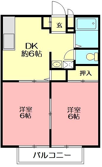 ルミエール泉Ａ 103号室 間取り