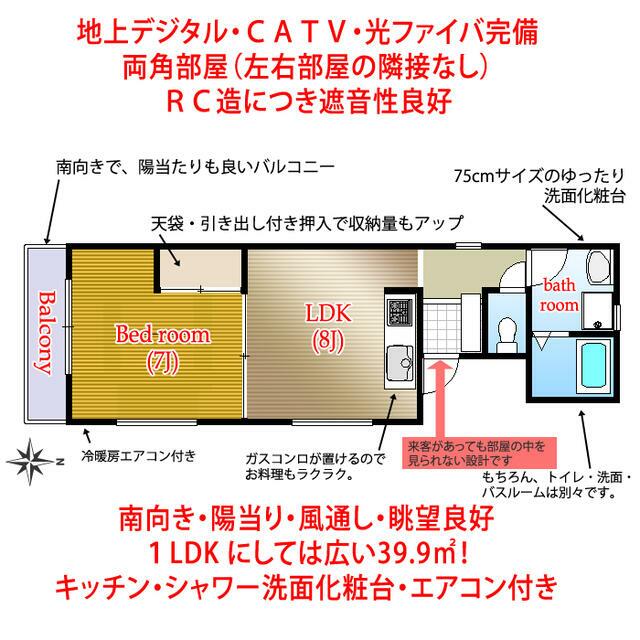 蓮正寺マンション 301号室 間取り