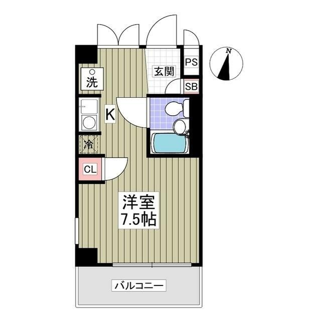 ウィンベルソロ平塚Ｎｏ．９ 103号室 間取り