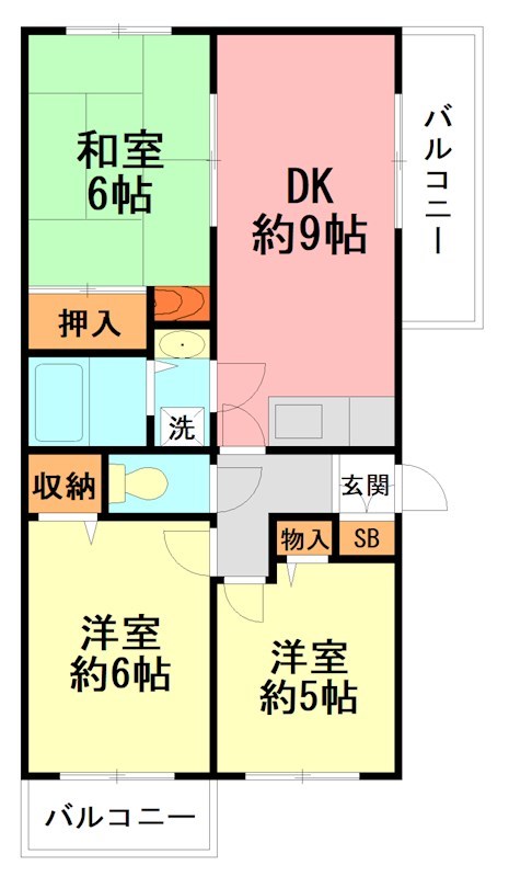 アービスFW 間取り