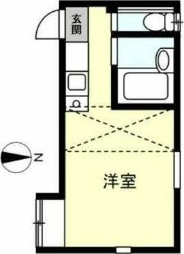 パンシオン湘南台No.2 103号室 間取り