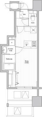 TOPAZ本厚木 902号室 間取り