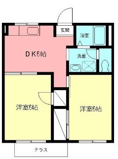 セカンドプレジデント 103号室 間取り