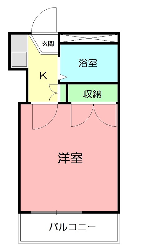 藤沢第三 204号室 間取り
