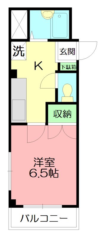 アーバンハイツ 302号室 間取り