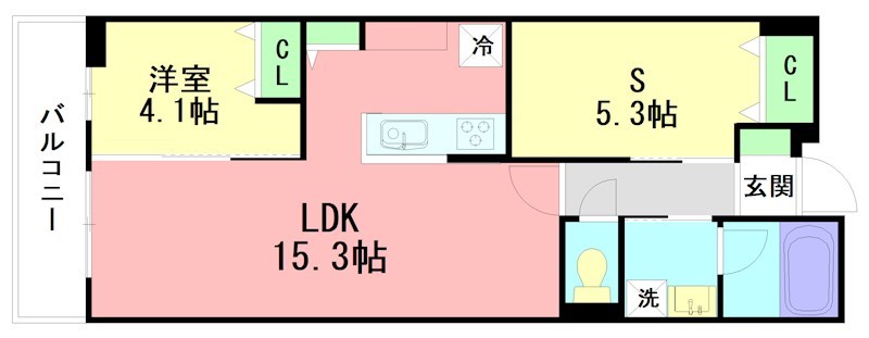 GRAND　RESIDENCE　UCHIYAMA　Ⅳ 間取り