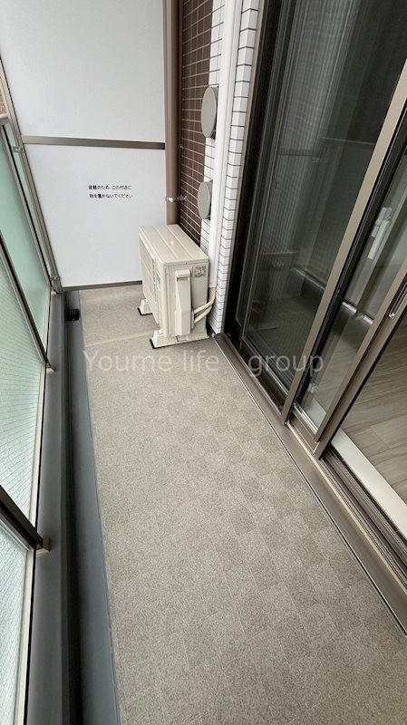 ＬＩＭＥ　ＲＥＳＩＤＥＮＣＥ　ＨＩＲＡＴＳＵＫＡ　ＷＥＳＴ ベランダ