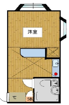 ベルピア鎌倉第I 209号室 間取り