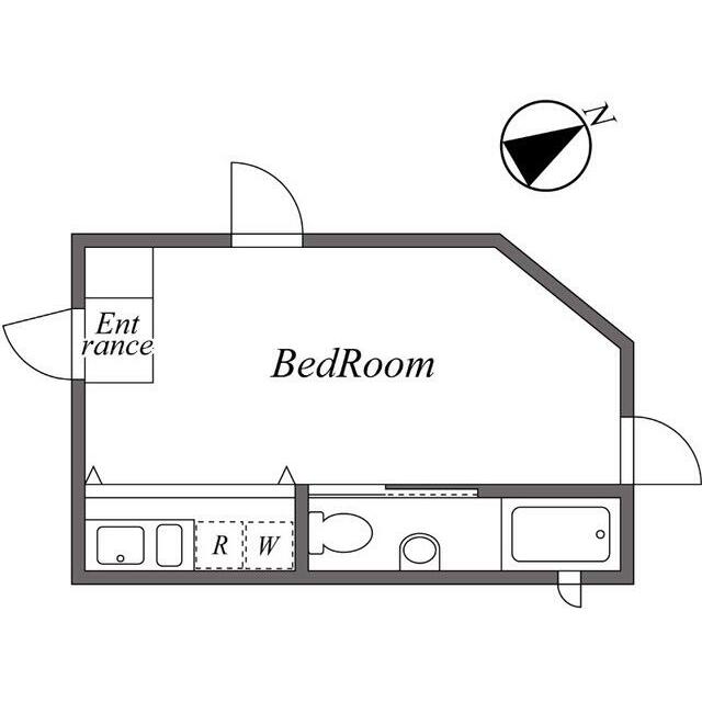EAST RISE　由比ガ浜Ａ 201号室 間取り