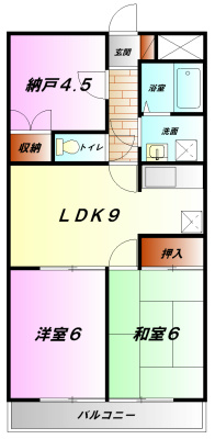 リバーサイド酒匂 間取り