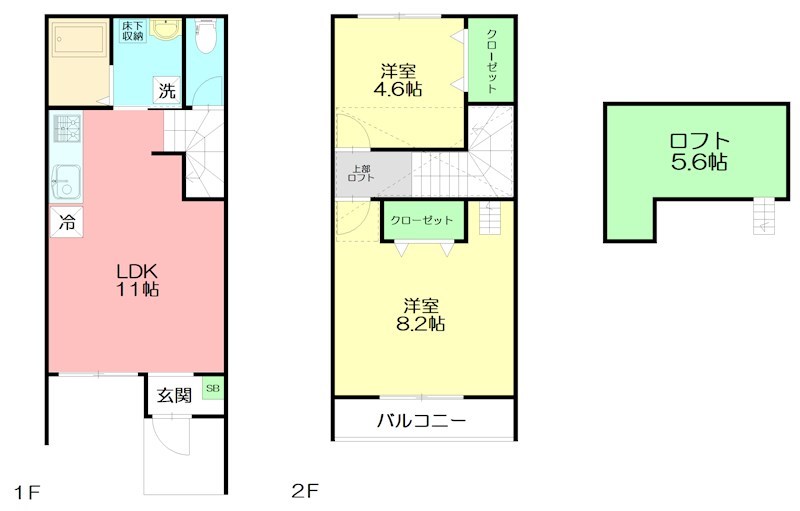 SAKAYA　CLASSICO(サカヤクラシコ) 5号室 間取り