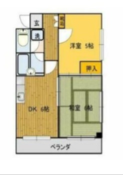 平塚代官町ビル 402号室 間取り