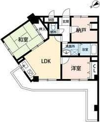 フローラルパレス元町 302号室 間取り