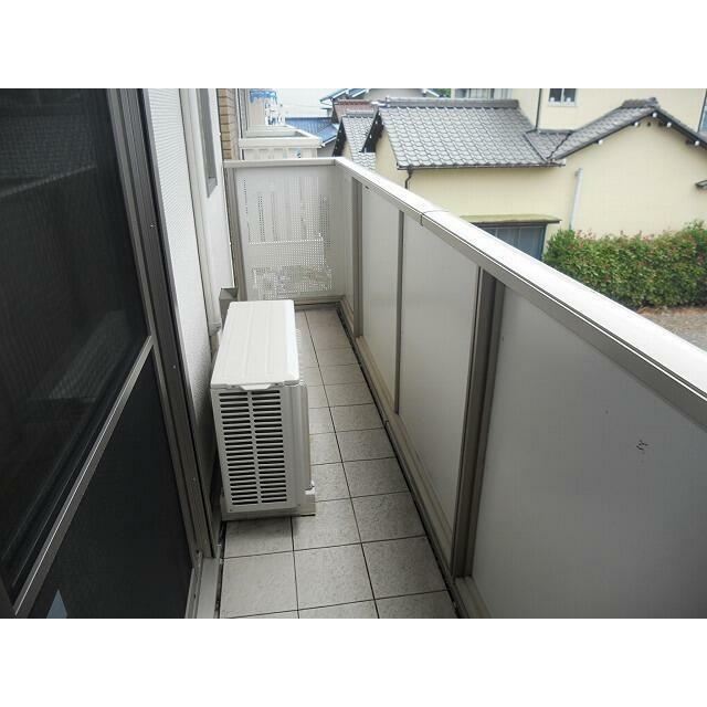 ディアコートヤマテ ベランダ