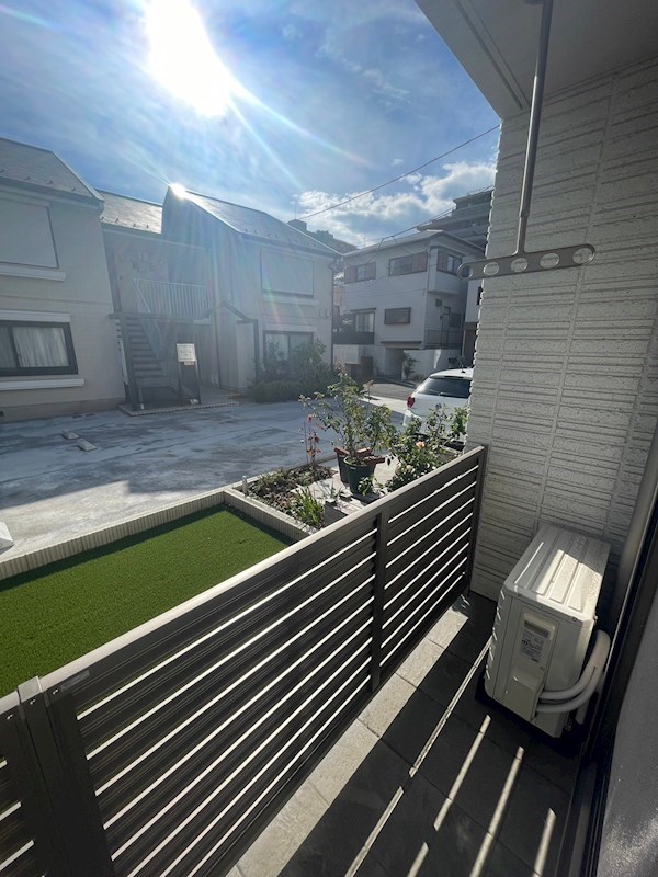 グリーンテラスⅢ ベランダ