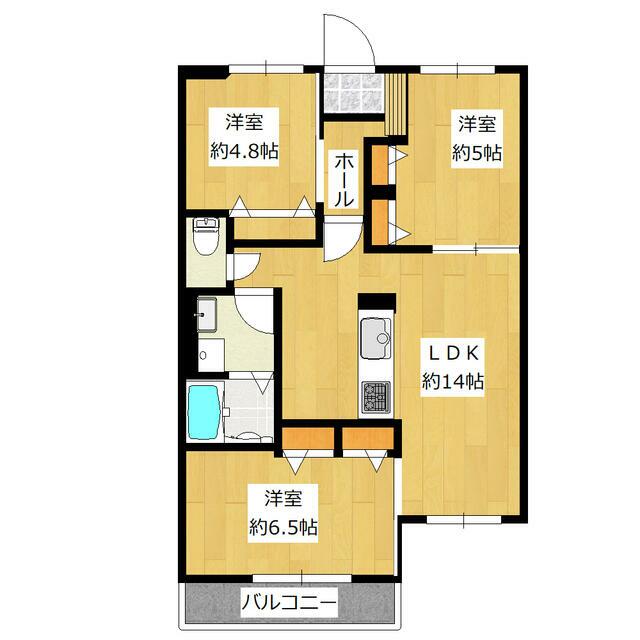 ブランメゾンＡ 202号室 間取り