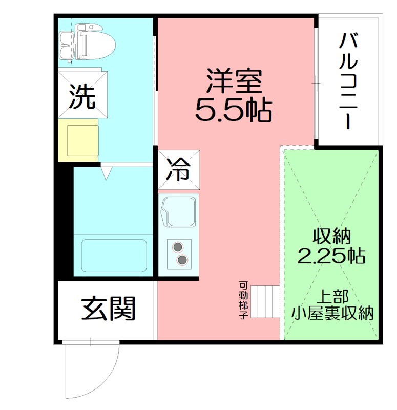 Elba　Vote （エルバヴォーテ） 202号室 間取り