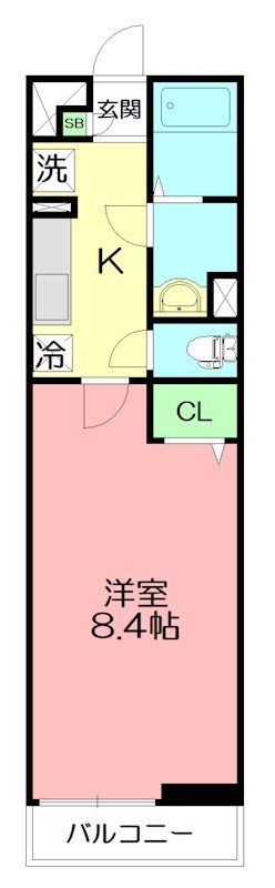 リブリ・大船Ⅱ 302号室 間取り
