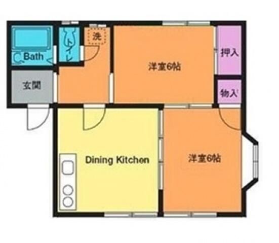 ポルシェ戸室ヶ丘 302号室 間取り