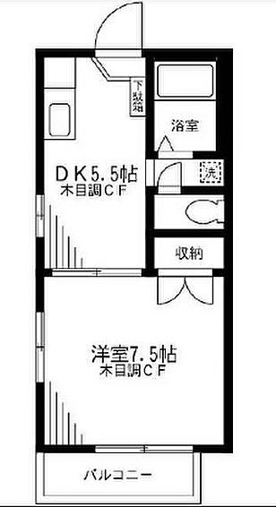 シオン藤沢Ａ 202号室 間取り