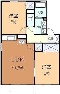ＣＡＳＡ２１ 103号室 間取り