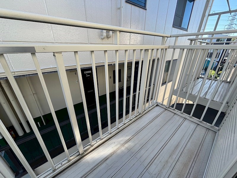 徳満邸貸家 ベランダ