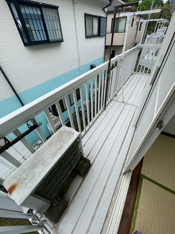 和光ハイツ ベランダ