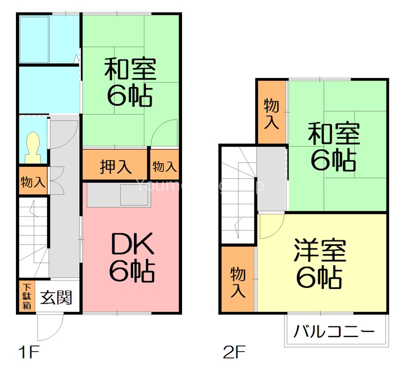 メゾンⅡ 間取り図