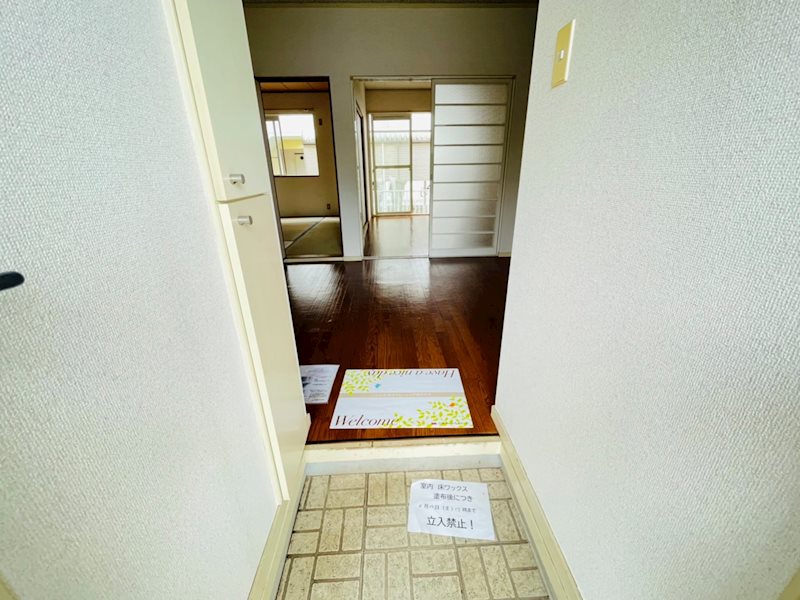 湘南唐ヶ原ハイム 玄関