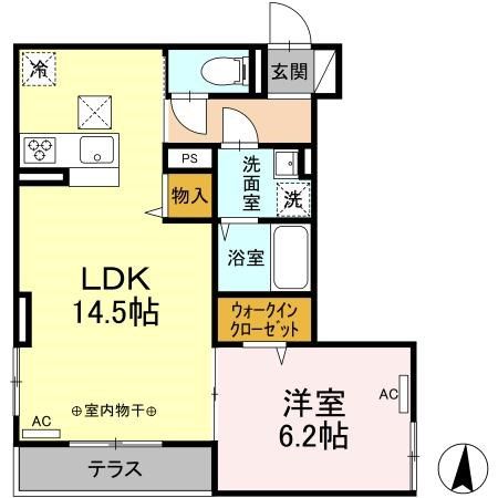 アメジスト東海岸北三丁目の物件画像2