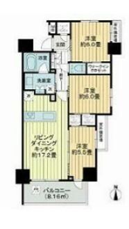 セルアージュ小田原銀座通り 503号室 間取り