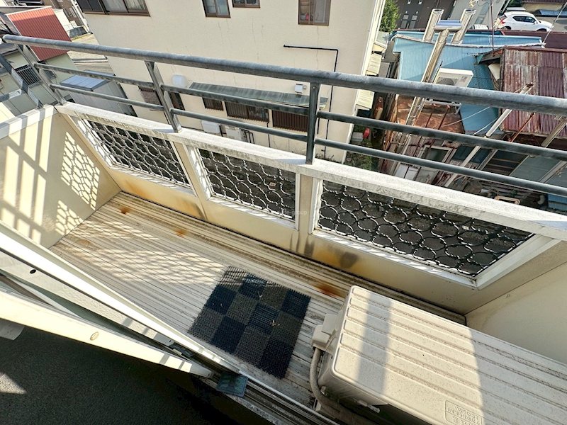 第2田中ハイツ ベランダ