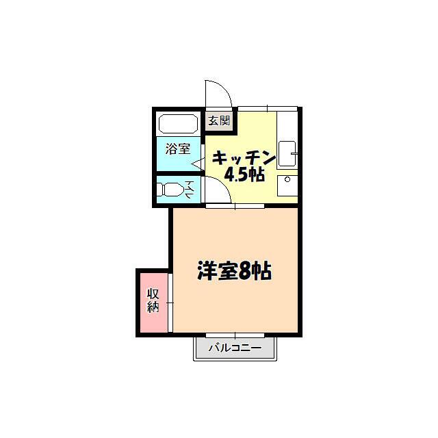 ライフアップ東海Ⅰ 間取り