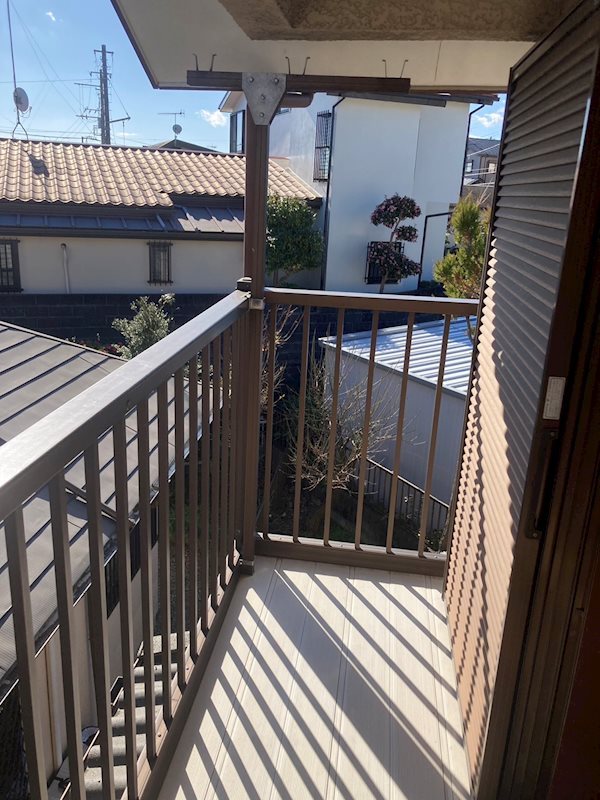 冨名腰貸家 ベランダ