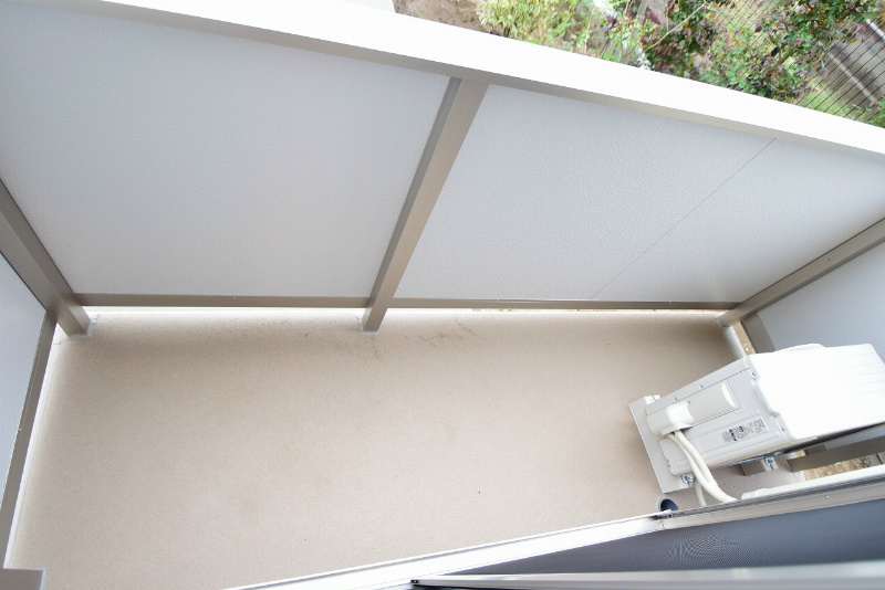 ヴィルヌーヴ　B棟 ベランダ