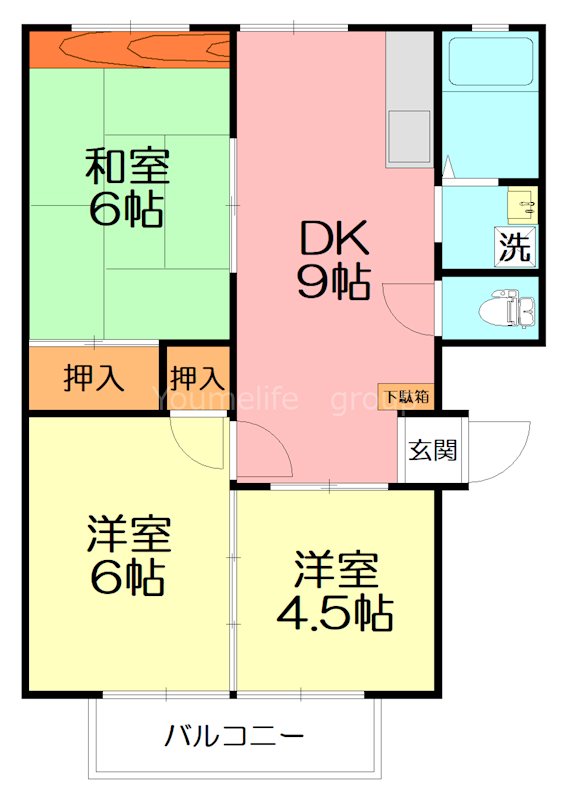 アーバンさつき 間取り