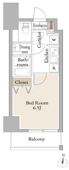 LiveCasa平塚 905号室 間取り